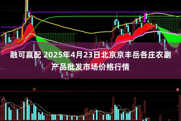 融可赢配 2025年4月23日北京京丰岳各庄农副产品批发市场价格行情